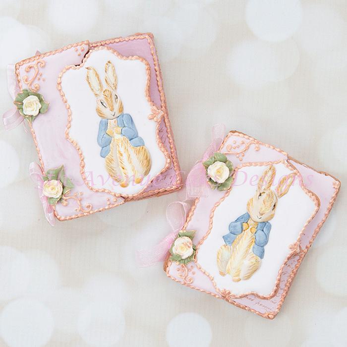 Inspired Vintage Dimensional Peter Rabbit Cookie Cards
