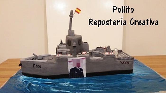Fragata de la Armada Española