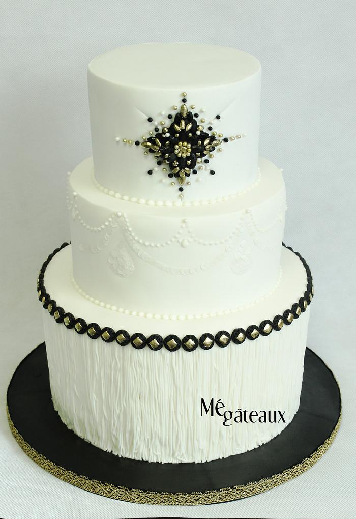 Gatsby wedding cake