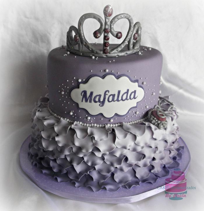 Sofia the First Inspired Cake