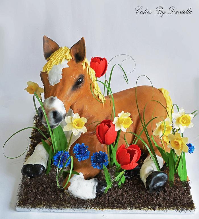 Little Horse 3D Cake