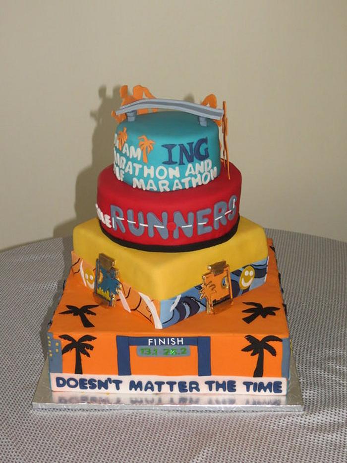 Marathon Cake