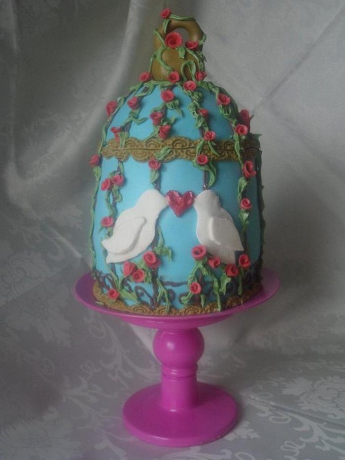 Birdcage Cake