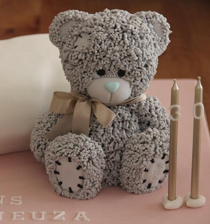 Pillow cake with "Me To You" Teddy Bear