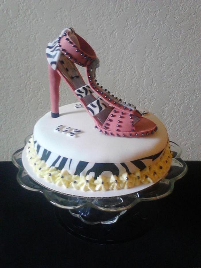 High Heel Stiletto Cake