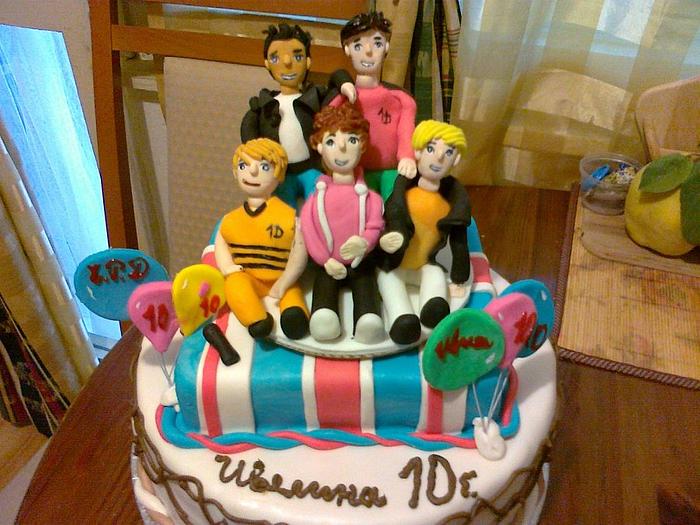 One direction cake