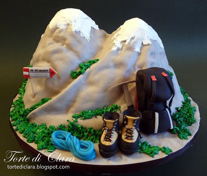 Mountain cake