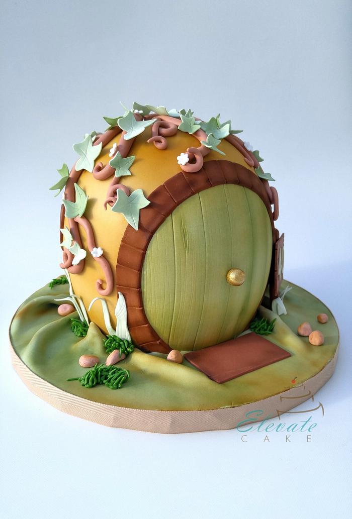 Hobbit Hole Cake