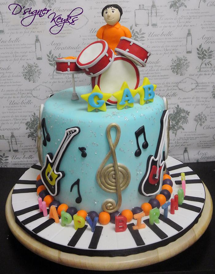 Musical Theme Cake