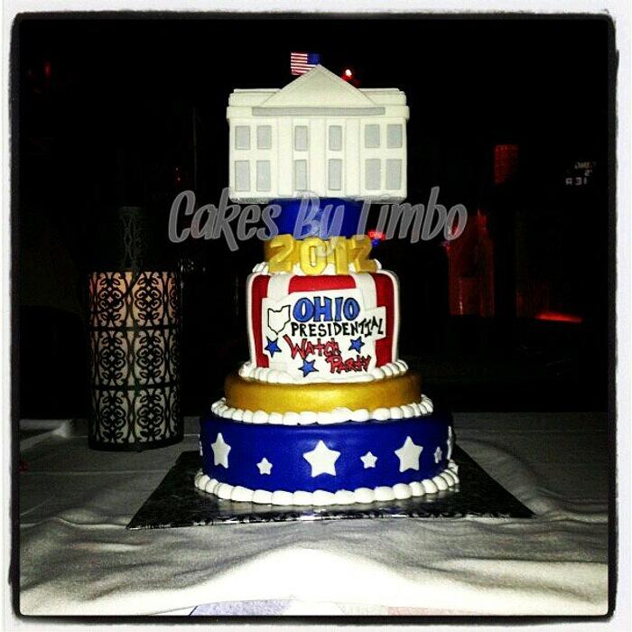 Election Watch Party Cake!