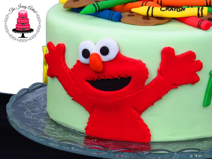 Elmo Sesame Street Cake