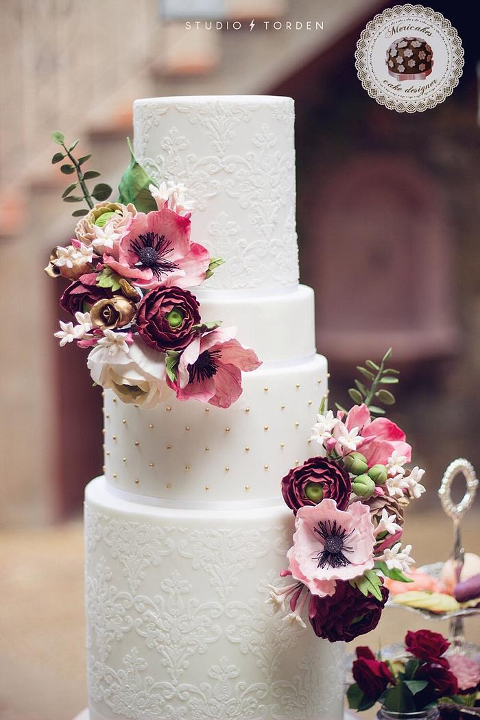 Sweet Table "Love is in the Cake" - Mericakes Cake designer