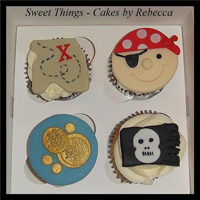 pirate cupcake