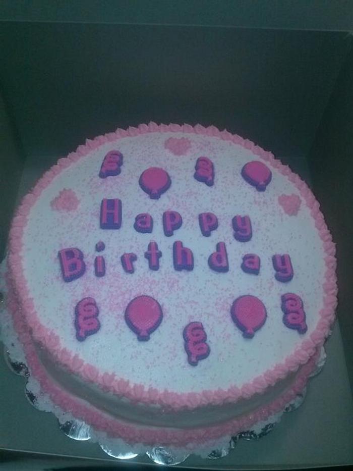 Simple Birthday cake 