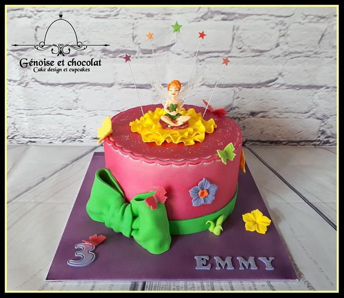 Tinker bell cake