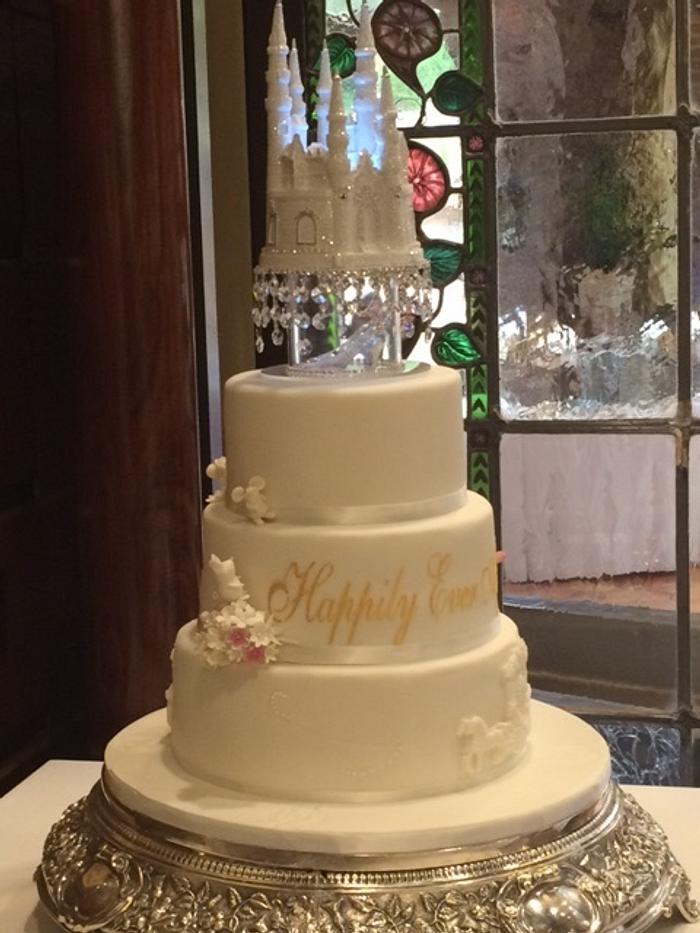 cindirella wedding cake