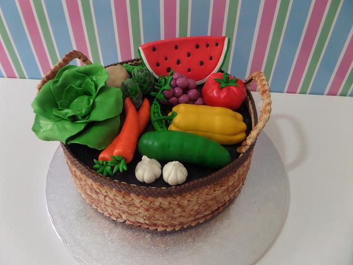 The vegetable cake... sweet eat healthy!