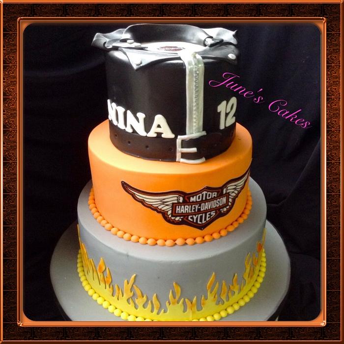 Harley Davidson cake