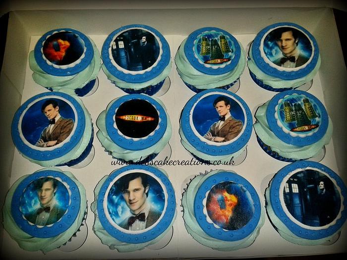 Dr Who Cupcakes