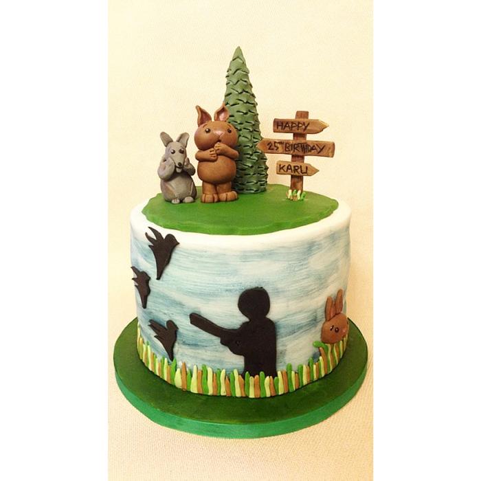 Hunters birthday cake!