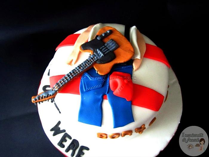 Bruce Springsteen cake