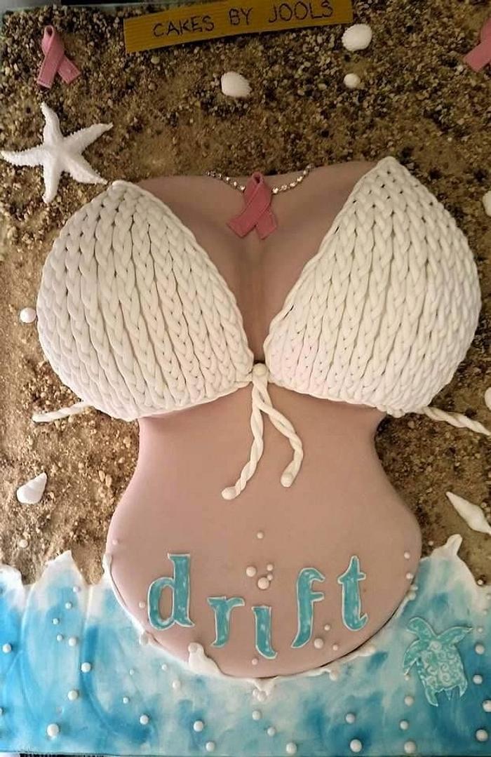 Crochet Bikini cake