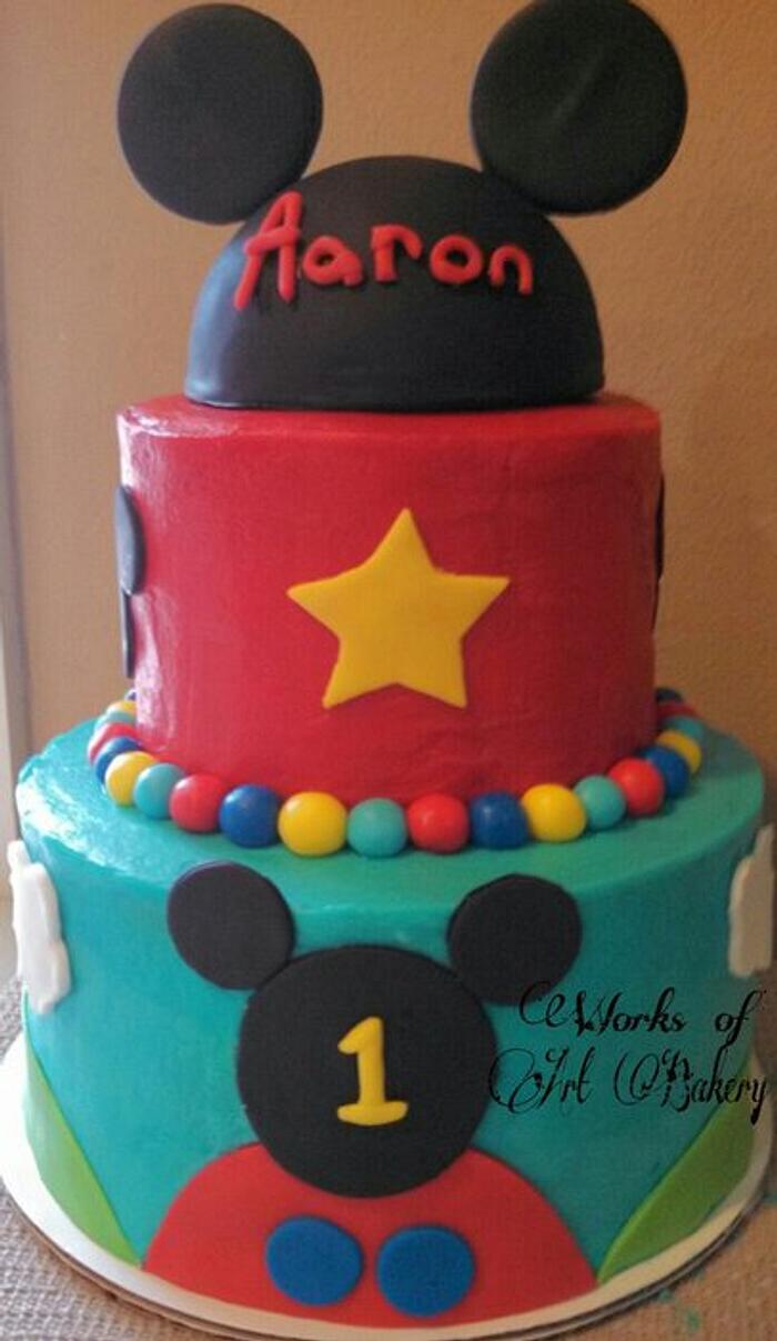 Mickey Mouse Club House cake