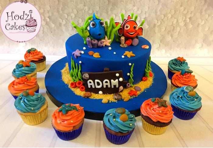 Dory & Nemo Cake 🐠🐟