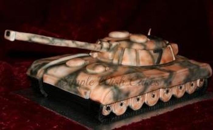 Tank birthday Cake