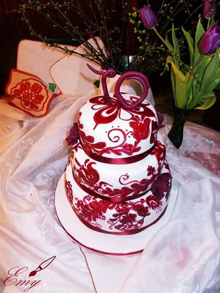 Hungary Birthday Cake