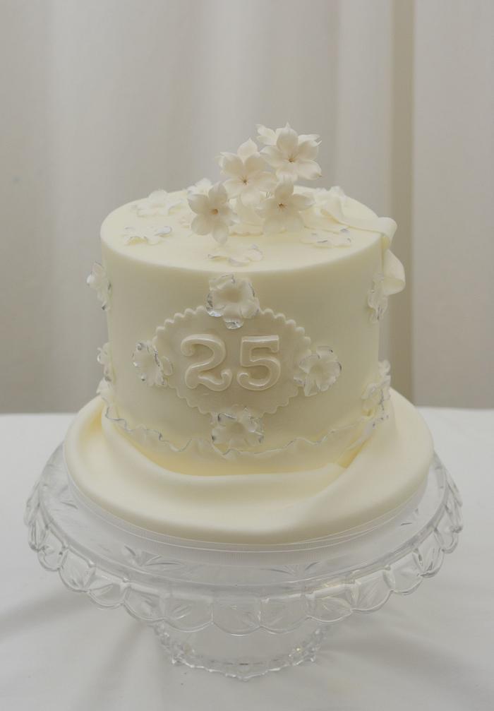 25th Anniversary Cake 
