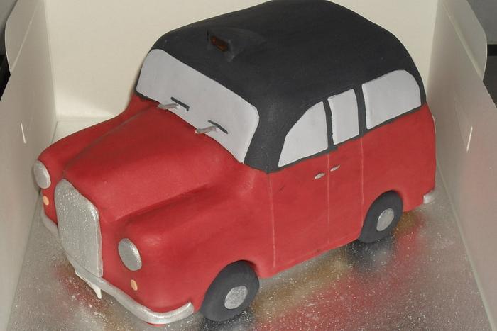 Taxi Birthday Cake