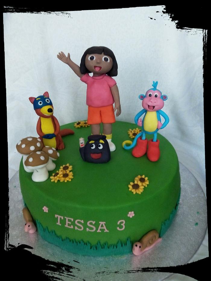 My Dora cake