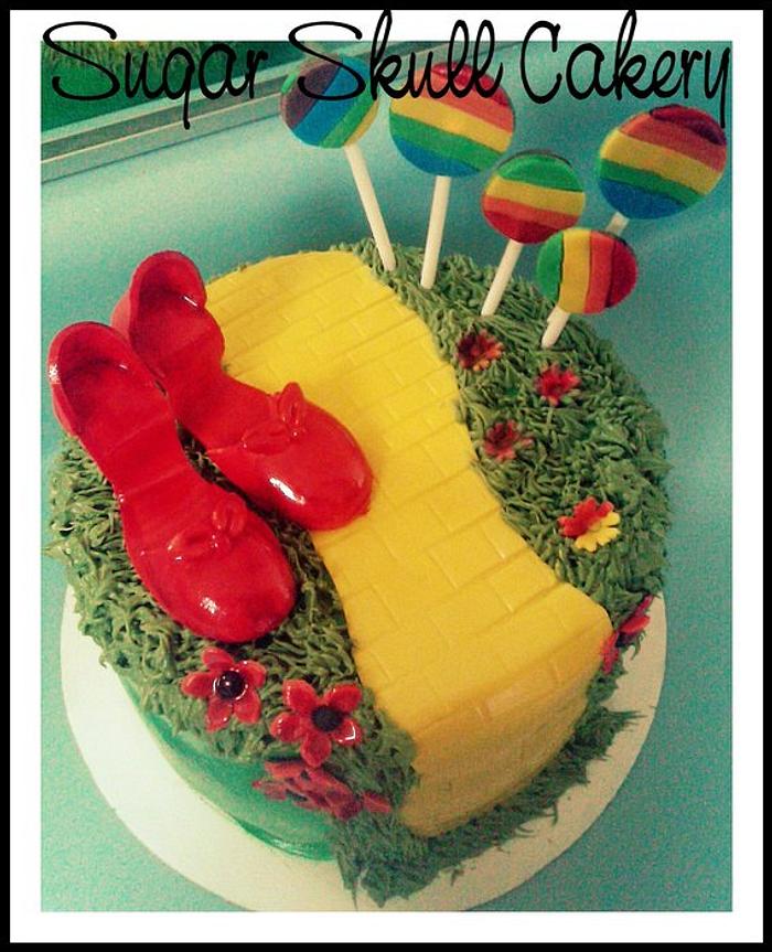 Wizard of Oz themed personal cake=)
