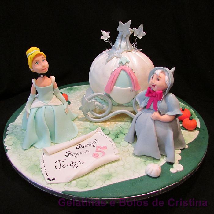 Cinderella and Fairy Godmother.