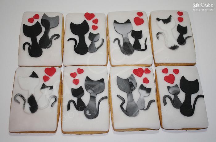 cats for Valentine's Day