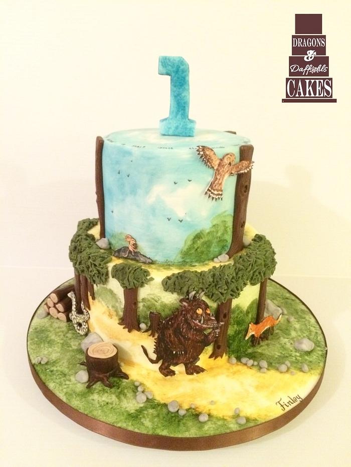Gruffalo birthday cake 