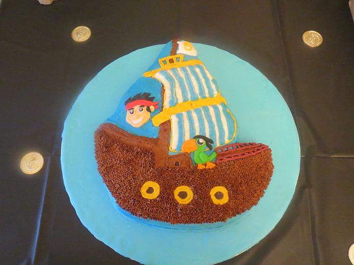 Jake and The Neverland Pirates Cake