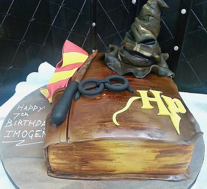 Harry Potter inspired birthday cake