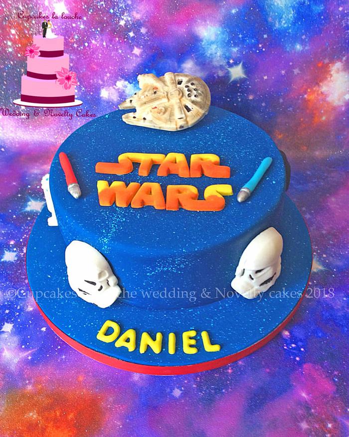 Star wars theme cake