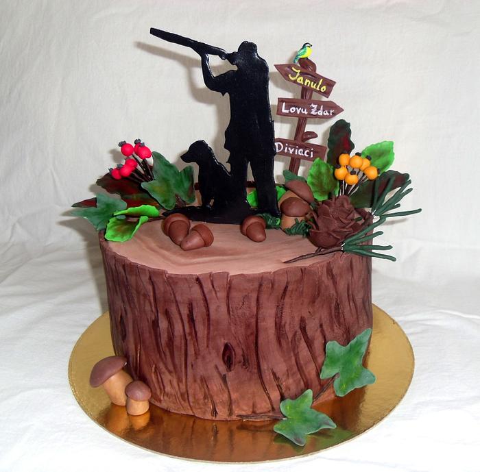 The hunters cake