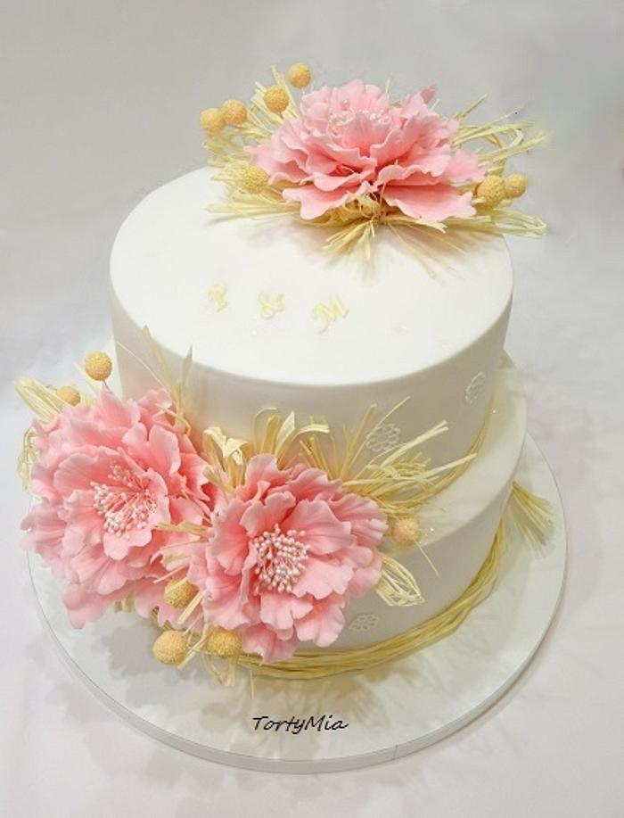 Natural Wedding Cake