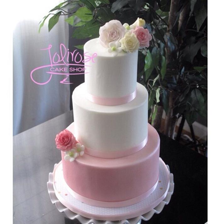 Pretty in pink cake