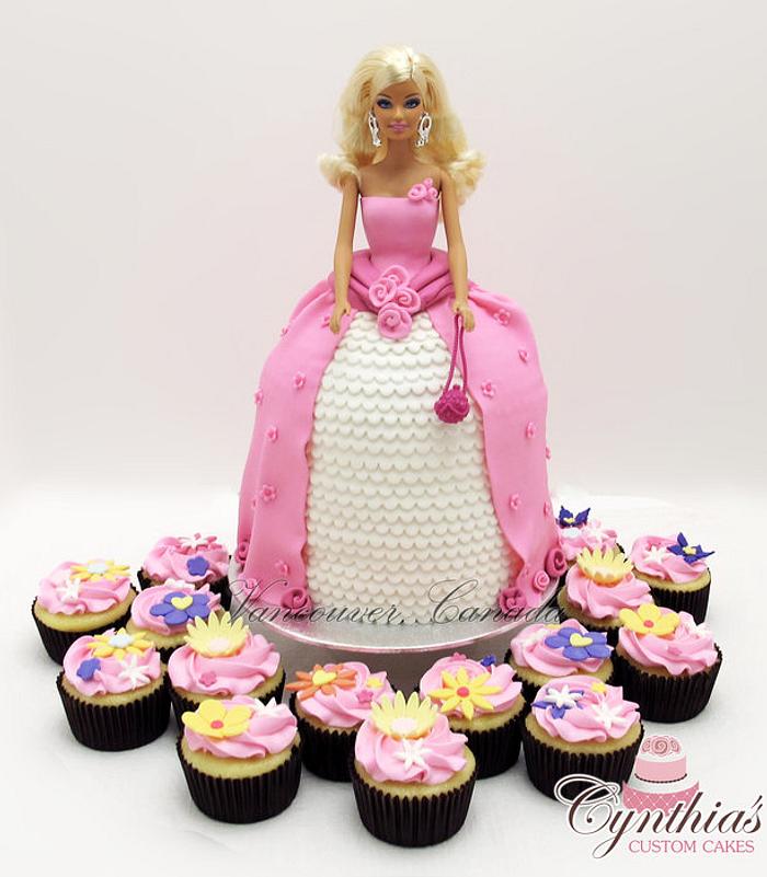 Doll cake ...