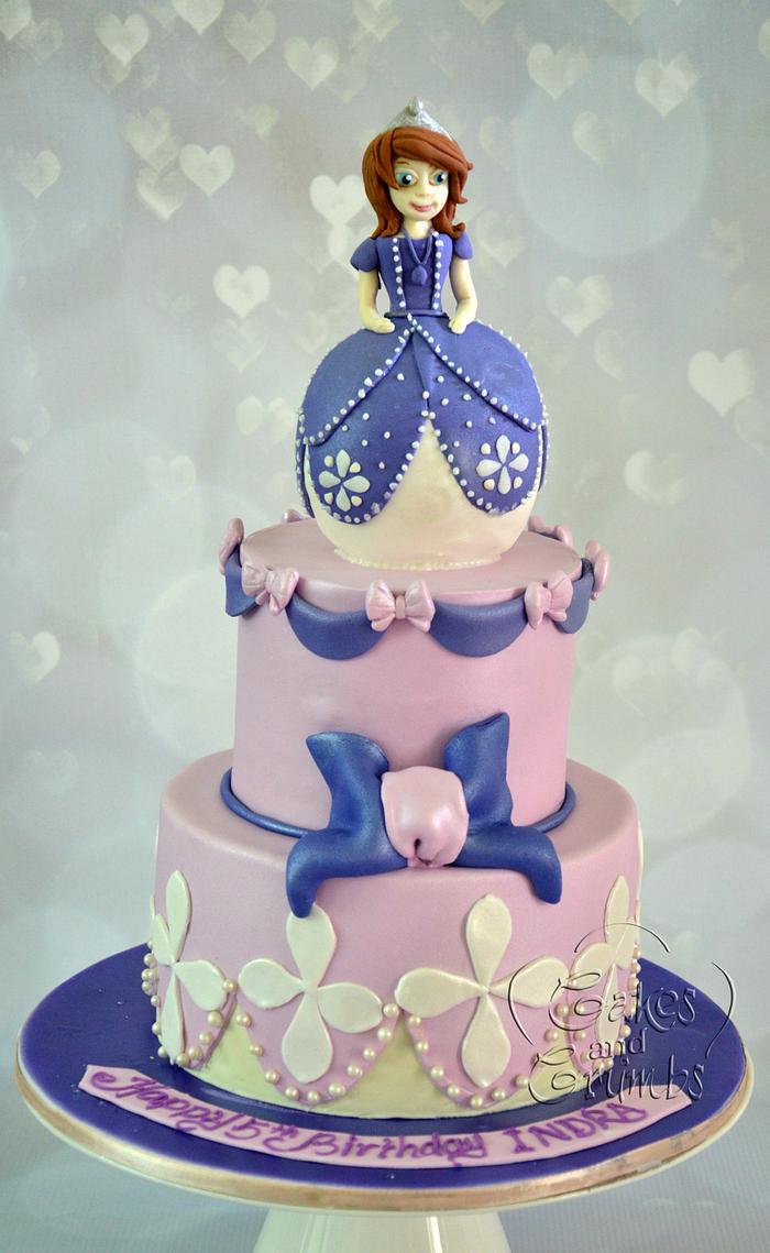 Sofia the princess cake !!! 