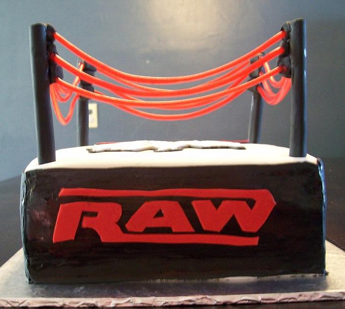 Wrestling cake