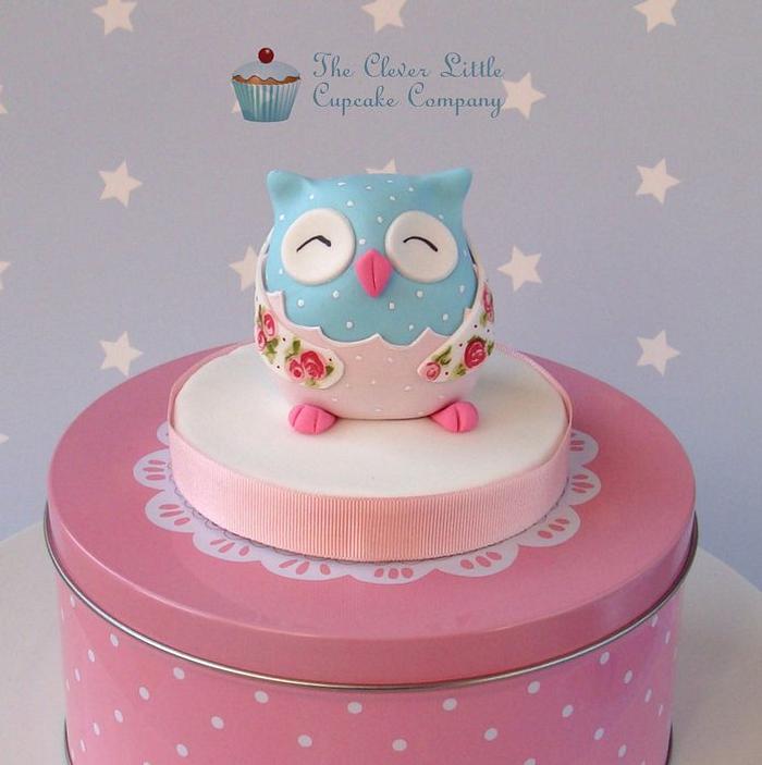 Owl Cake Topper