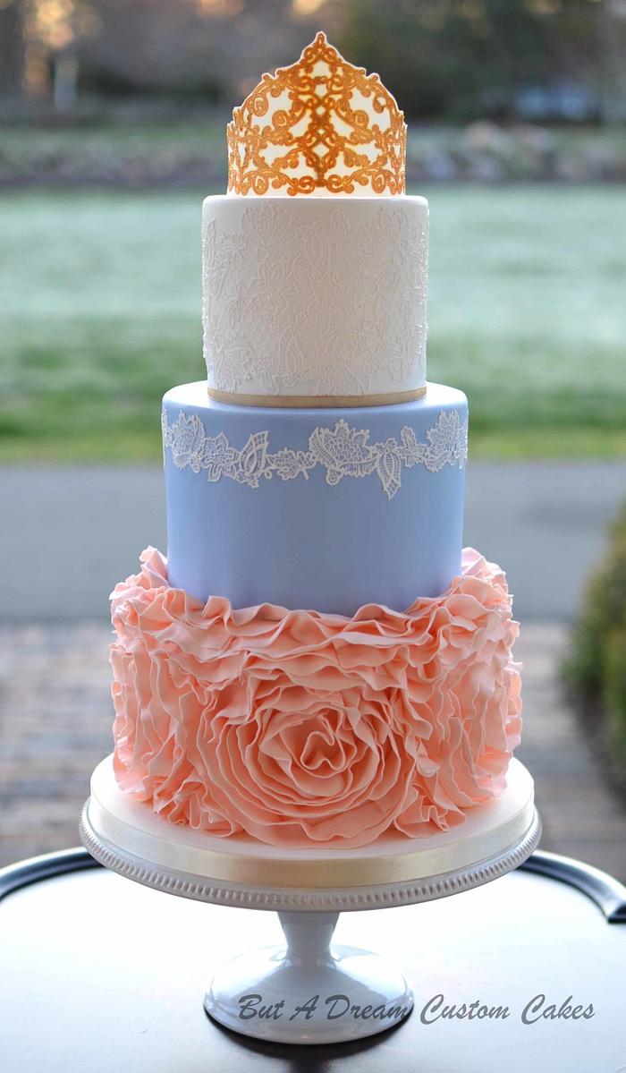 Princess Bridal Shower Cake