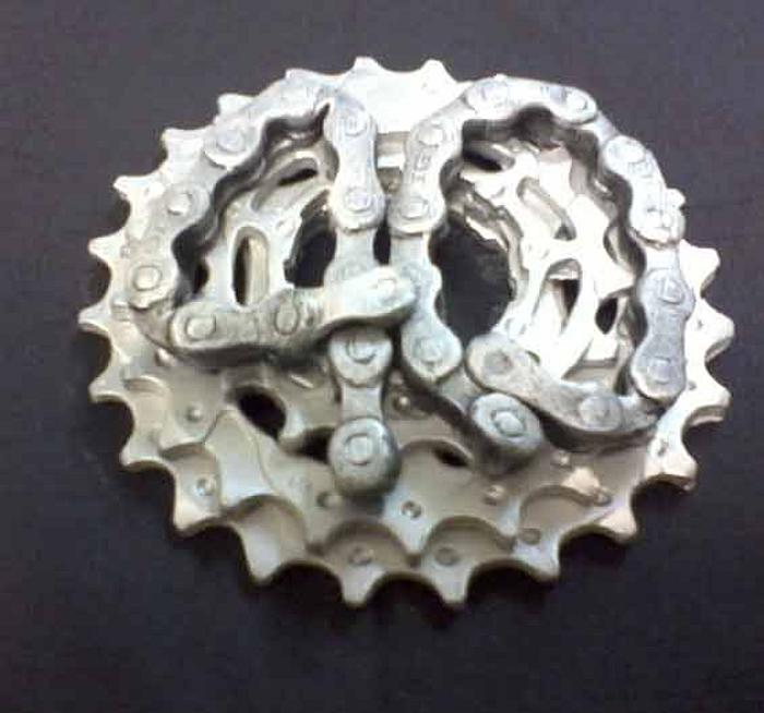 Mountainbike gears topper