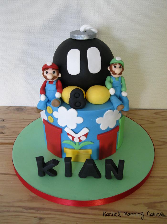 Super Mario & Luigi Cake